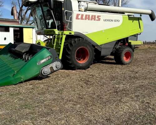 Cosechadora Claas Lexion 570 C/ Plataforma 40 Pies