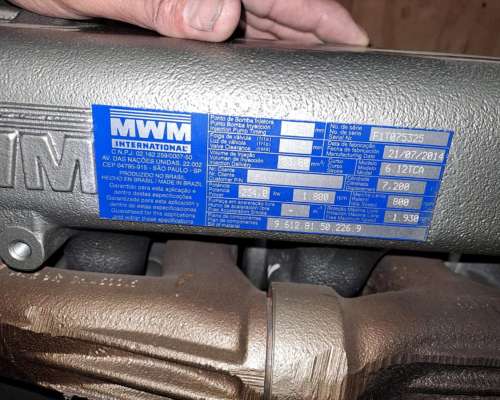 Motor MWM 6.12 TCA