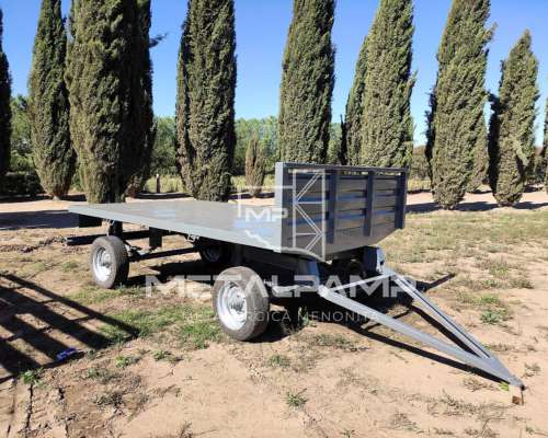 Acoplado Famma Baltren con Barandas