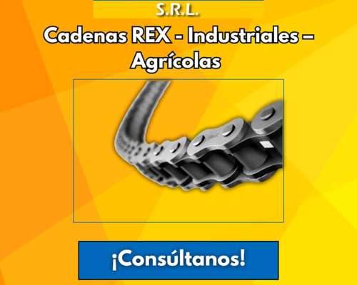 Cadenas REX - Industriales - Agrícolas