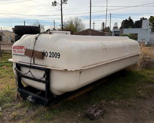 Tanque de Fibra con Catre para Agua 10 Mil Lts