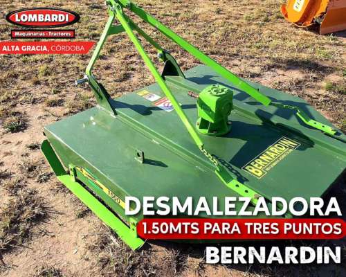 Desmalezadora de 1.50mts para Tres Puntos