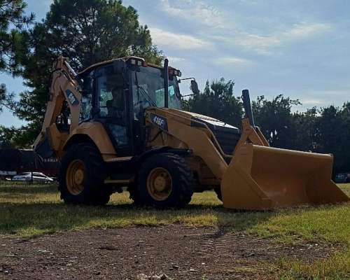 Retroexcavadora Caterpillar 416 F2 4X4 A/A y 3era VIA