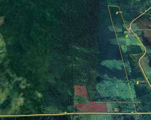 Se Vende Chacra de 82 Ha San Javier Misiones