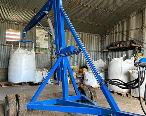 Grua para Bolsones con Giro Oberto