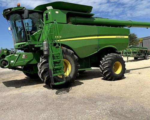 John Deere S670 Americana IVA Incluido, con Draper 635fd.