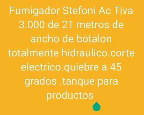 Fumigador Stefoni Modelo Activa 3000