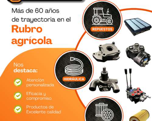 Cilindro Hidraulico Agricola 3 1/2 X 8 Pulgadas con Pernos