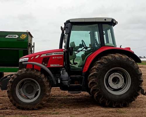 Tractor Massey Ferguson MF 6712r año 2021
