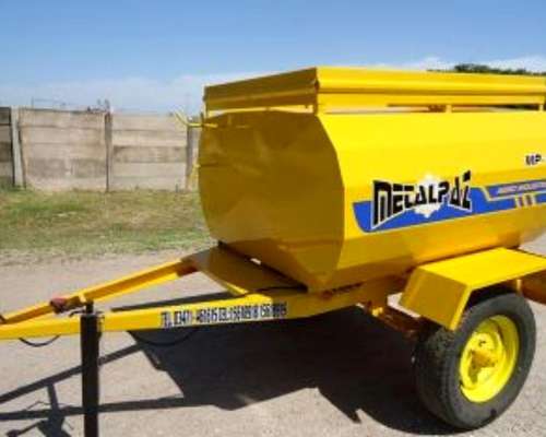 Tanques de Chapa Moviles Comun Metalpaz 1 Eje