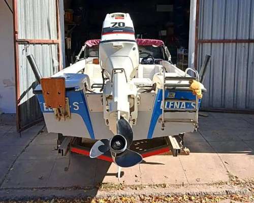 Lancha Casco de Paglietini Motor Jhonson 70 Deportivo año 20