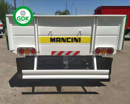 Acoplado Playo Rural MD10 10tn 6x2.4 Mts Mancini
