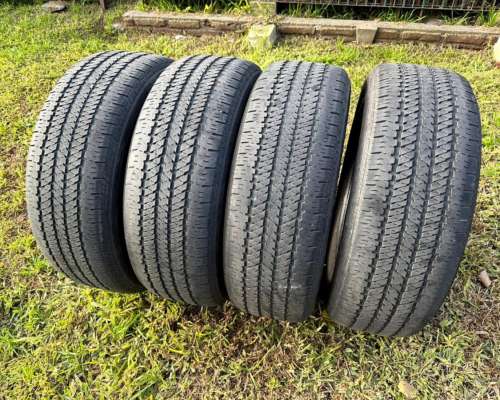 Vendo Juego de 4 Cubiertas Bridgestone Dueler H/T 684