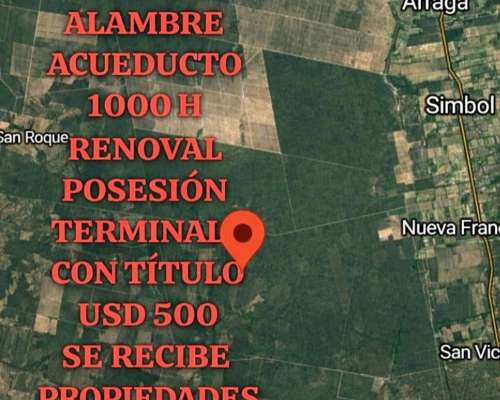 1643 Has Nueva Francia Stgo.del Estero