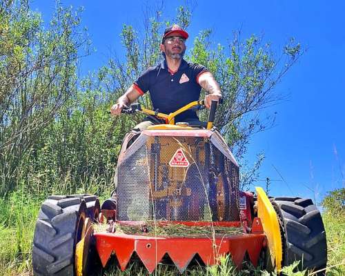 Mini Tractor Cortacésped, Malezas y Arbustos RH001 5X4