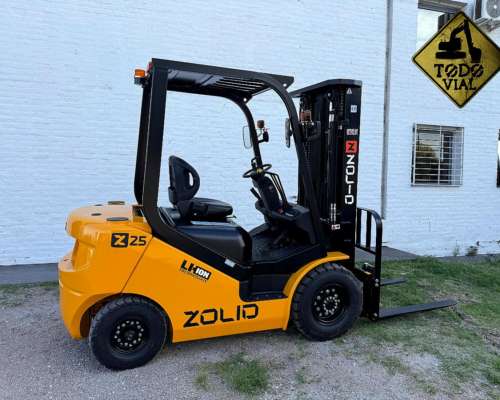 Zolid Z25e 2.500kg T/T 4.5mt Litio 80v/175a Permuto Todovial