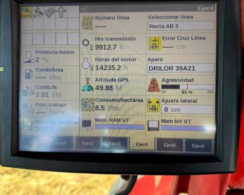 Case Magnum 235. año 2012. 235hp. 13969hs. Piloto. Mapeo.