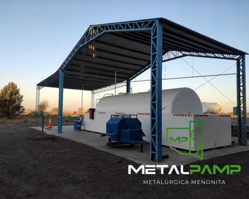 Galpones y Tinglados. Metalúrgica Menonita