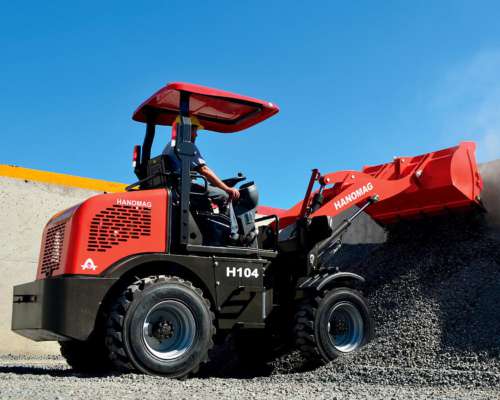 Pala Cargadora Forrajera H104