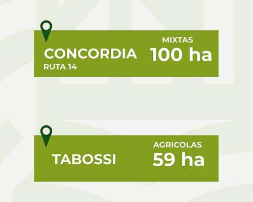 Campos Disponibles Desde USD 1.800