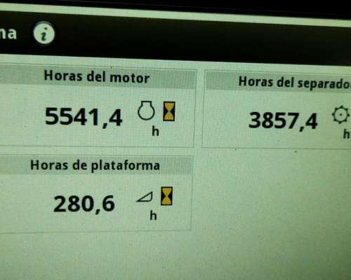 John Deere S790 DD 745 FD. Piloto y Mapeo. 5500-3800 Hs