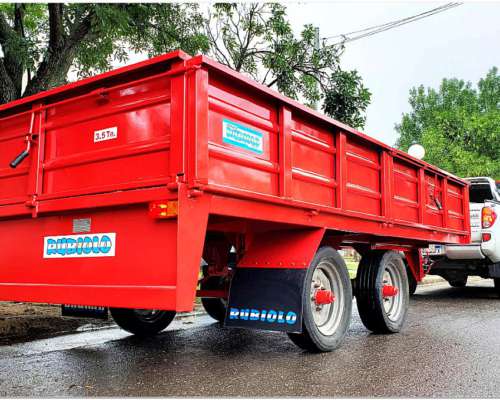 Acoplado Tráiler Balancín Playo de 4 Mts. Ideal Apicultura