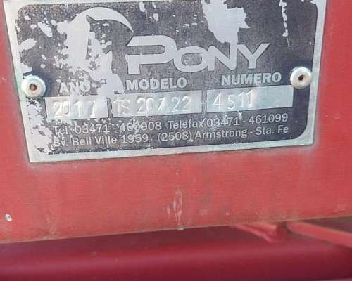 Tolva Semilla y Fertilizante Pony de 20 Toneladas