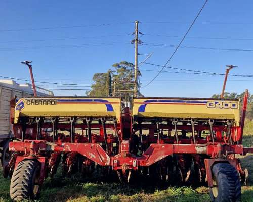 Sembradora Gerardi G400 2007 de 25 Lineas a 21 para Fino
