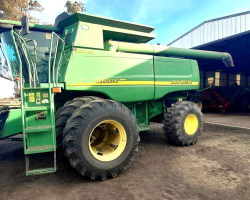 Cosechadora John Deere 9650, año 2007, 6.400 Hs Rotor