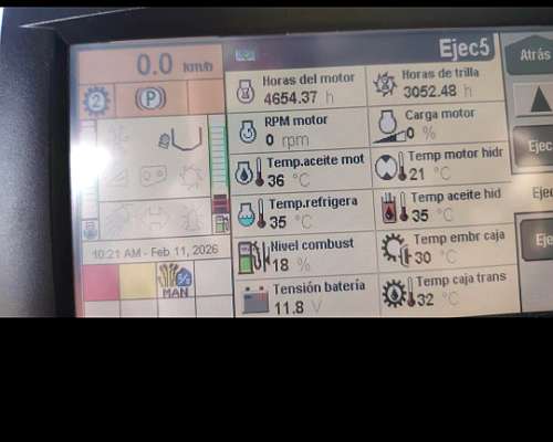 New Holland 6080 año 2014 Cabezal 30 Pies
