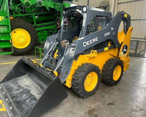 Minicargadora John Deere 318g 2024/ 0km
