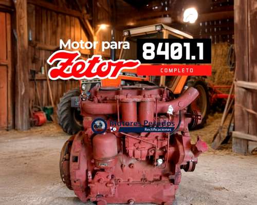 Motor Zetor 8401.1 para Tractor Zetor 8111, 8145, 8211, 824