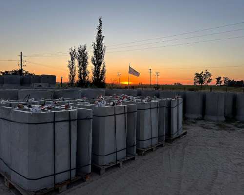 Comedero para Feedlot de Hormigón Armado