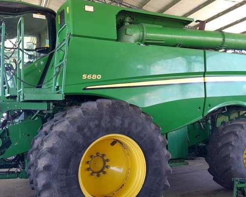 John Deere S680 DD 645 FD. M 7700 HS. R 5200 HS. Piloto