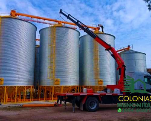 Planta Automática de Silos con Sinfines-colonias Menonitas