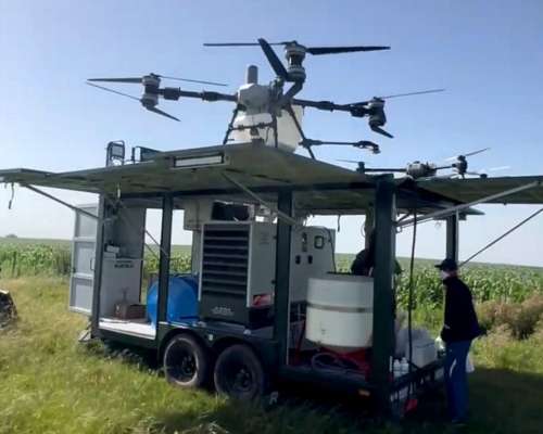 Trailers para Drones de Fumigación 100% Equipados.