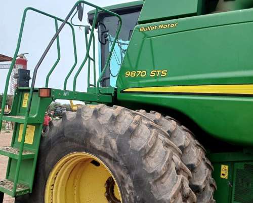 John Deere 9870 con Draper de 40 Píes