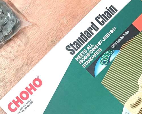 Cadena a Rodillos ASA 60h Simple Reforzada Marca Choho