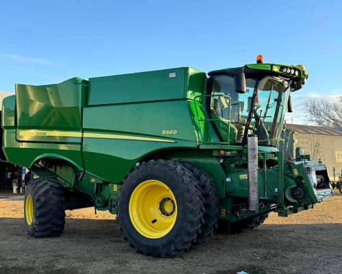 Cosechadora John Deere S660 año 2016 DRAPPER35 NO Tomo Usado