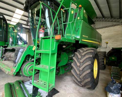 John Deere 9670 STS 30 Pies muy Linda