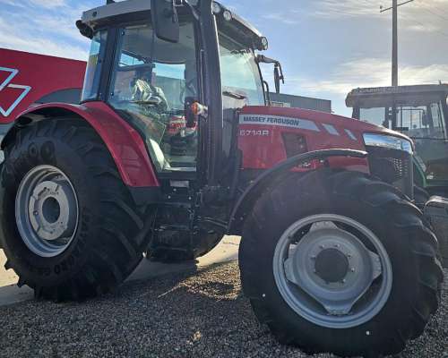 Tractor Massey Ferguson M F 6714 R DYNA-4 (145cv)