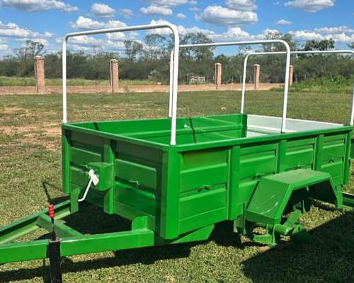 Trailer Acoplado Playo de 1 Eje 2 TN. Rodado 17x7