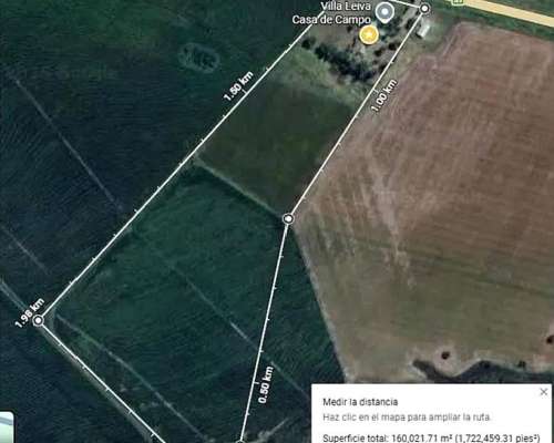 16 Hectáreas Sobre Ruta 39 Basavilbaso ER + 2 Casas + Pileta