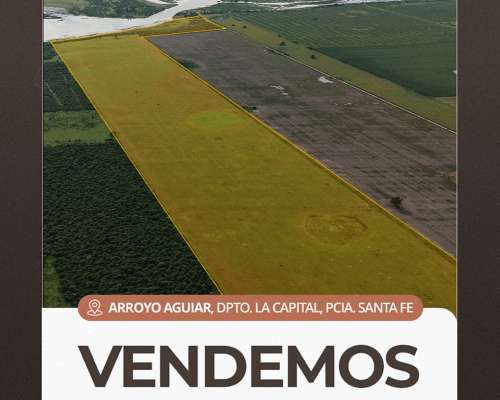 Arroyo Aguiar 100 Has Agrícolas/ Turismo. Campo en Venta