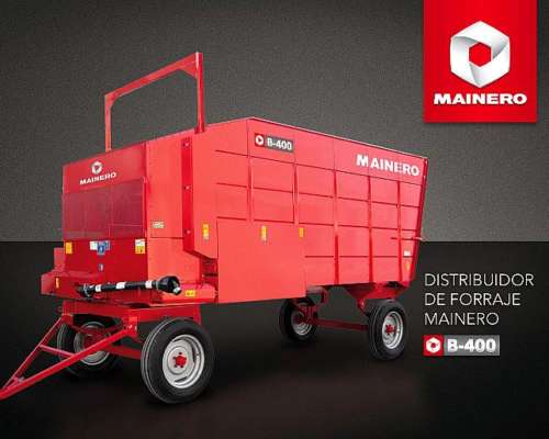 Acoplado Distribuidor de Forrajes Mainero B-400 14,5m3