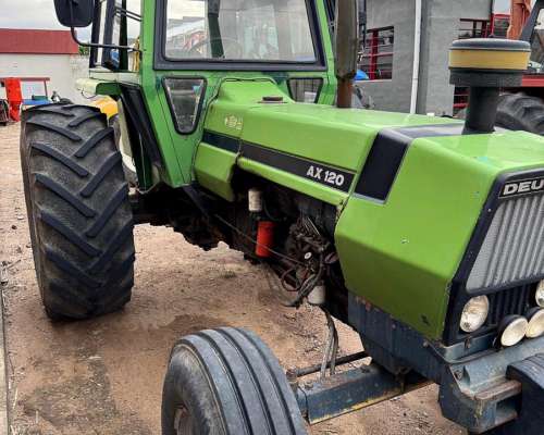 Tractor Deutz AX 120 Reparado Pintura e Instalacion
