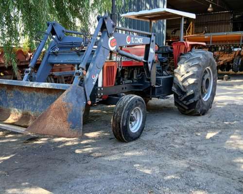 Tractor Massey Ferguson 1195 con Pala Cargadora