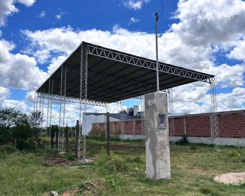 Estructura de Tinglado de 12x20mts