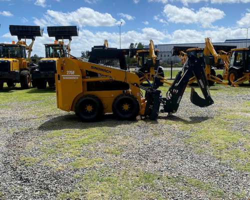 Minicargadora Brazo Retroexcavador 75hp Sinomach 275fa