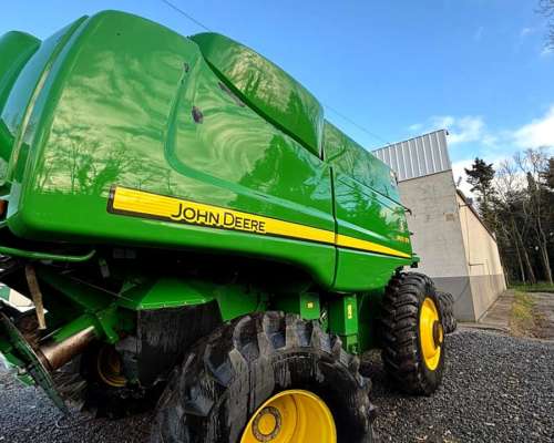 John Deere 9670 Sts, con Draper 35 Pies